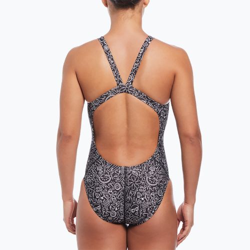 Women's one-piece swimsuit Nike Hydrastrong Solid Fastback black