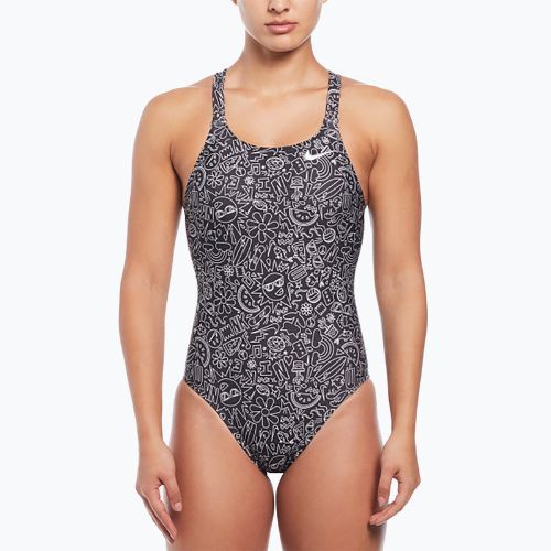 Women's one-piece swimsuit Nike Hydrastrong Solid Fastback black
