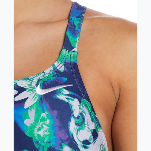 Nike Hydrastrong Solid Fastback women's one-piece swimsuit midnight navy