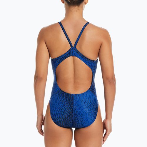 Nike Hydrastrong Delta Racerback women's one-piece swimsuit game royal