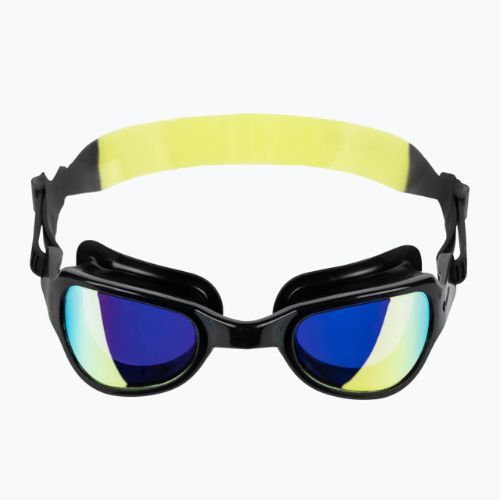 Nike Universal Fit Mirrored volt swimming goggles