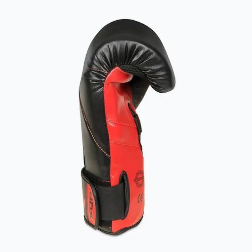DBX BUSHIDO "Hammer - Red" Muay Thai boxing gloves black/red