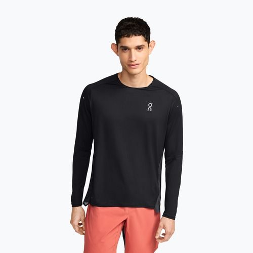 Men's On Performance Long-T black/eclipse running longsleeve