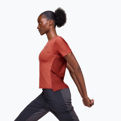 Women's On Performance-T auburn/ruby running shirt