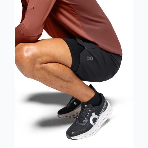 Men's running shorts On Performance Hybrid black