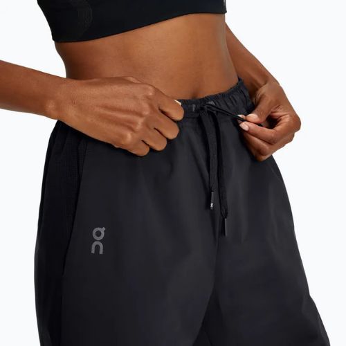 Women's running trousers On Track black