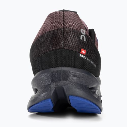Men's On Cloudsurfer black/cobalt running shoes
