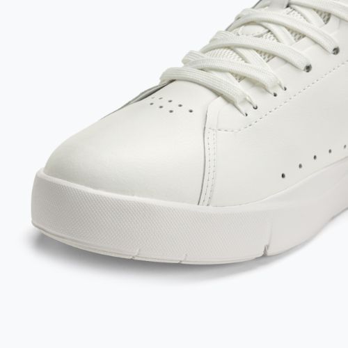 Men's On The Roger Advantage white/undyed shoes