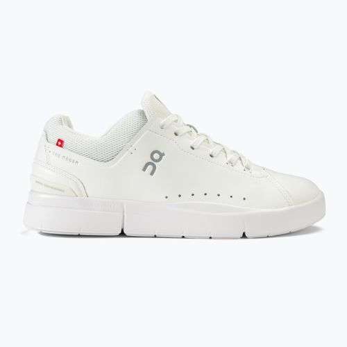 Men's On The Roger Advantage white/undyed shoes