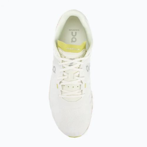 Men's On Cloudflow 4 white/sand running shoes