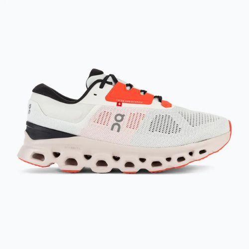 Men's On Cloudstratus 3 undyed-white/sand running shoes