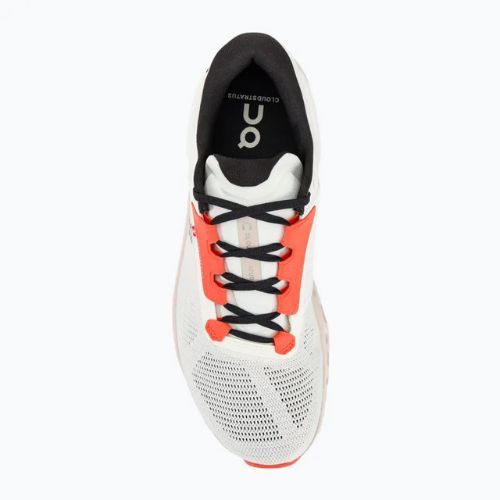 Men's On Cloudstratus 3 undyed-white/sand running shoes
