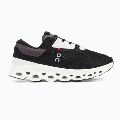 Men's On Cloudstratus 3 black/frost running shoes
