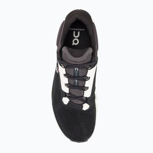 Men's On Cloudstratus 3 black/frost running shoes