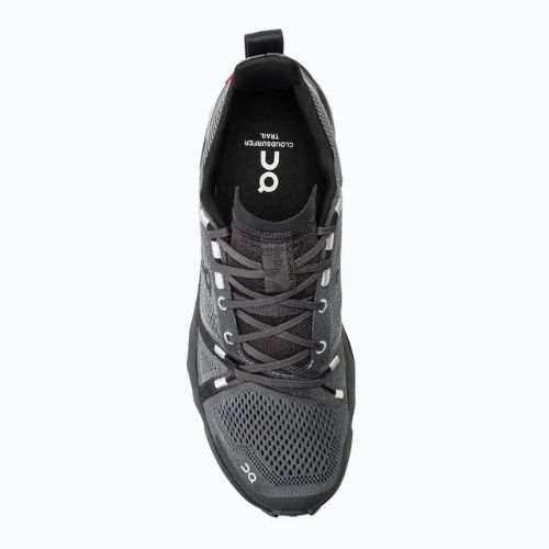 Men's On Cloudsurfer Trail running shoes eclipse/black