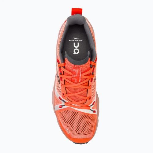 Men's On Cloudsurfer Trail flame/dustrose running shoes