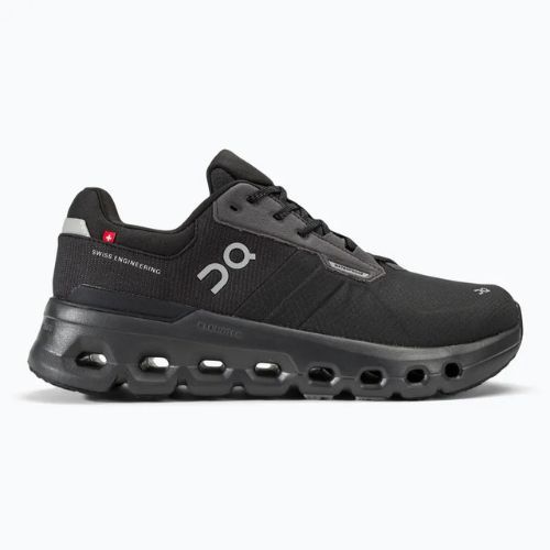 Men's On Cloudrunner 2 Waterproof magnet/black running shoes