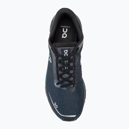 Men's On Cloudspark black/blueberry running shoes