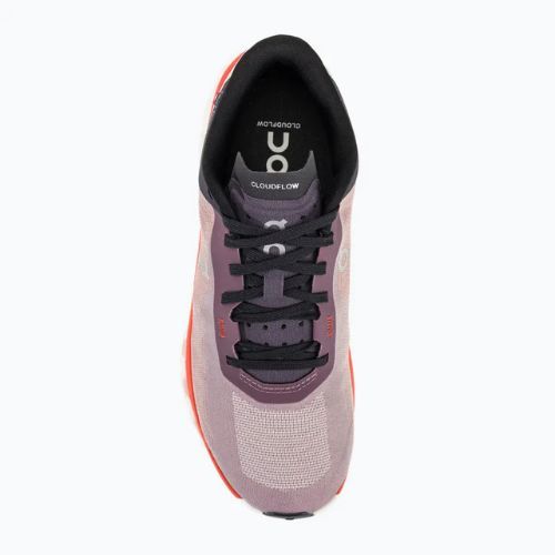 Women's On Cloudflow 4 quartz/flam running shoes