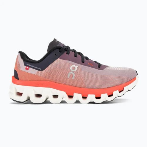 Women's On Cloudflow 4 quartz/flam running shoes