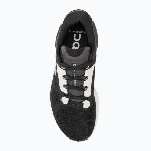 Women's On Cloudstratus 3 black/frost running shoes