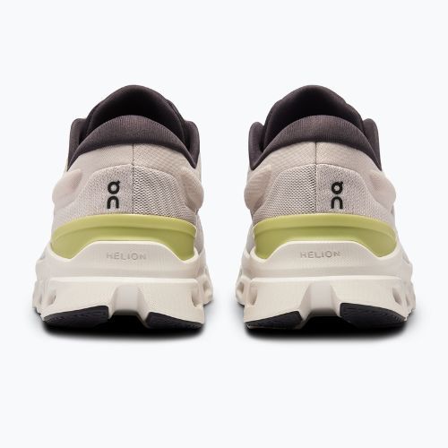 Women's On Cloudstratus 3 pearl/ivory running shoes
