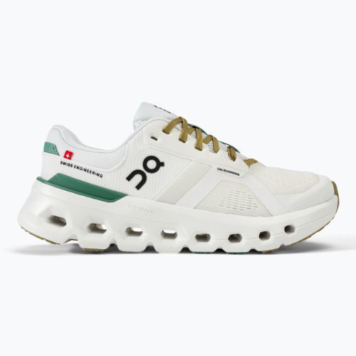 Women's On Cloudrunner 2 undyed/green running shoes