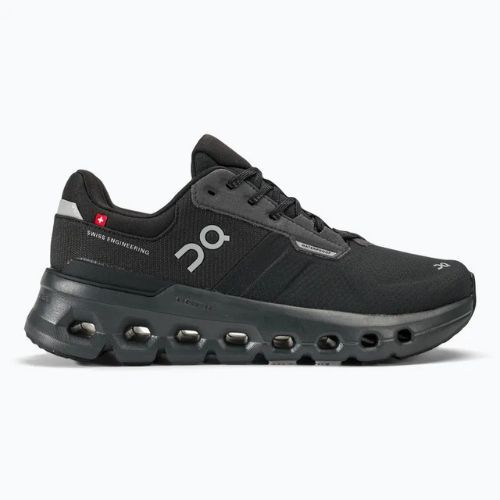 Women's running shoes On Cloudrunner 2 Waterproof magnet/black