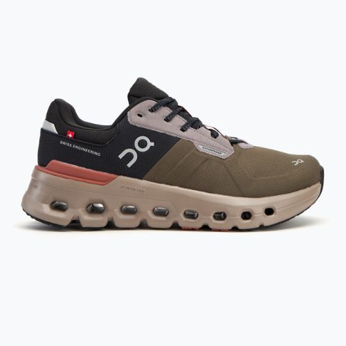 Women's On Cloudrunner 2 Waterproof olive/mahogany running shoes