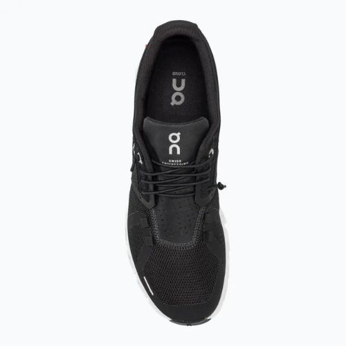 Men's On Cloud 5 black/white running shoes