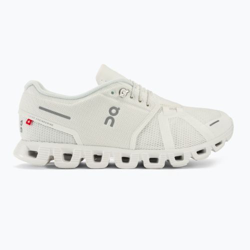 Men's On Cloud 5 undyed-white/white running shoes