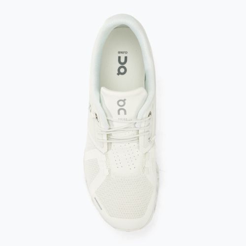 Men's On Cloud 5 undyed-white/white running shoes