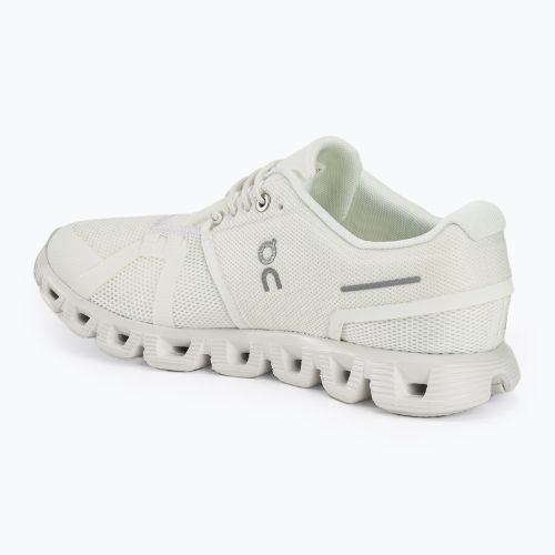 Women's On Cloud 5 undyed-white/white running shoes