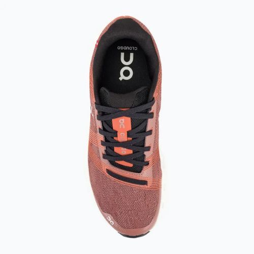 Women's On Cloudgo mahogany/ivory running shoes
