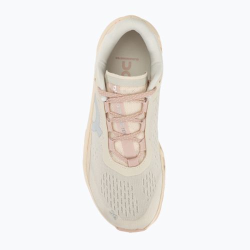 Women's On Cloudmonster moon/fawn running shoes