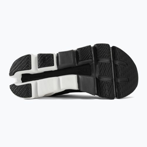 Women's On Cloudflyer 4 black/white running shoes