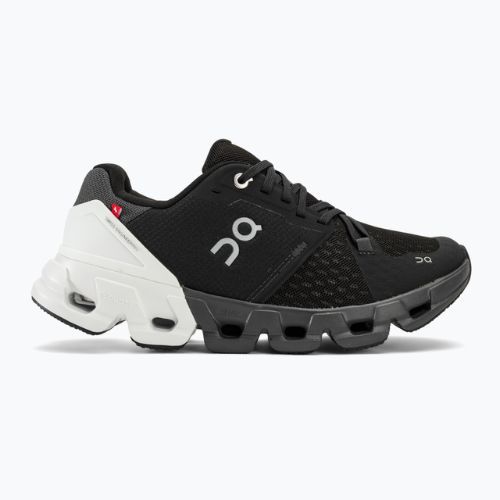 Women's On Cloudflyer 4 black/white running shoes