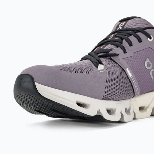Men's On Cloudflyer 4 shark/pearl running shoes