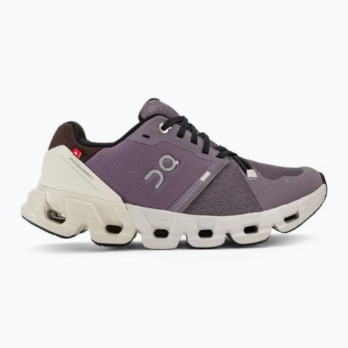 Women's On Cloudflyer 4 shark/pearl running shoes