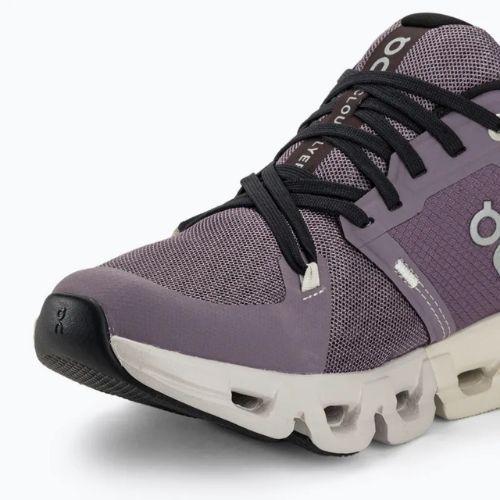Women's On Cloudflyer 4 shark/pearl running shoes