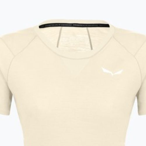 Salewa women's Agner AM oatmeal T-shirt