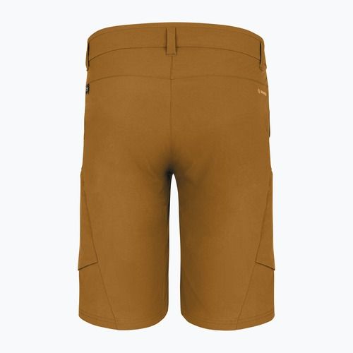 Men's trekking shorts Salewa Puez DST Cargo golden brown