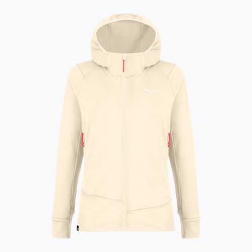 Women's trekking sweatshirt Salewa Puez PL Hooded oatmeal