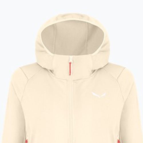 Women's trekking sweatshirt Salewa Puez PL Hooded oatmeal
