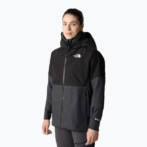 Women's rain jacket The North Face Jazzi GTX asphalt grey/black