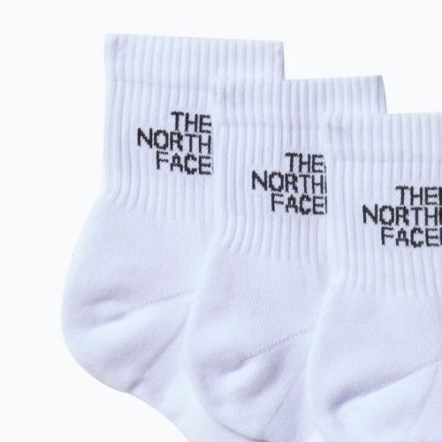 The North Face Multi Sport Cush Quarter Sock trekking socks 3 pairs white