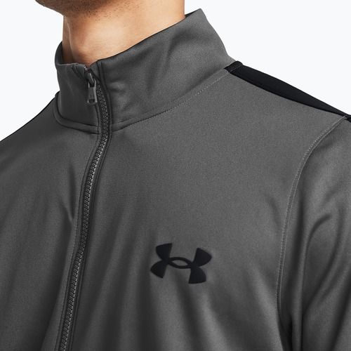 Under Armour UA Knit Track Suit castlerock/black men's tracksuit
