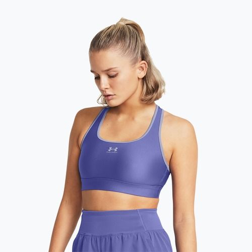 Under Armour Authentics Mid Paddles fitness bra starlight/celeste/celeste