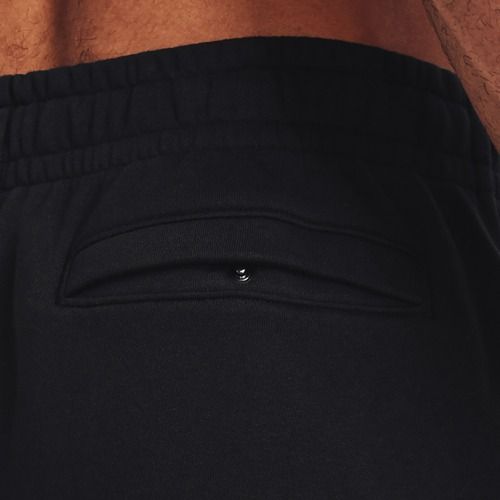 Under Armour Essential Fleece Joggers black/white men's training trousers