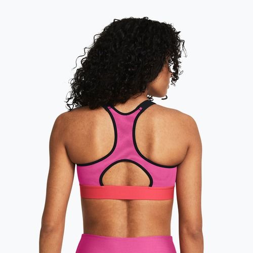 Under Armour HG Armour High astro pink/red solstice/black fitness bra